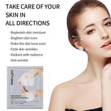 Deep Collagen Anti Wrinkle Lifting Face Mask - Collagen Overnight Face Mask, Bio-Collagen Real Deep Mask, Hydrating Overnight Collagen Face Mask for Lifting, Firming and Moisturizing (5pcs/1 Box).