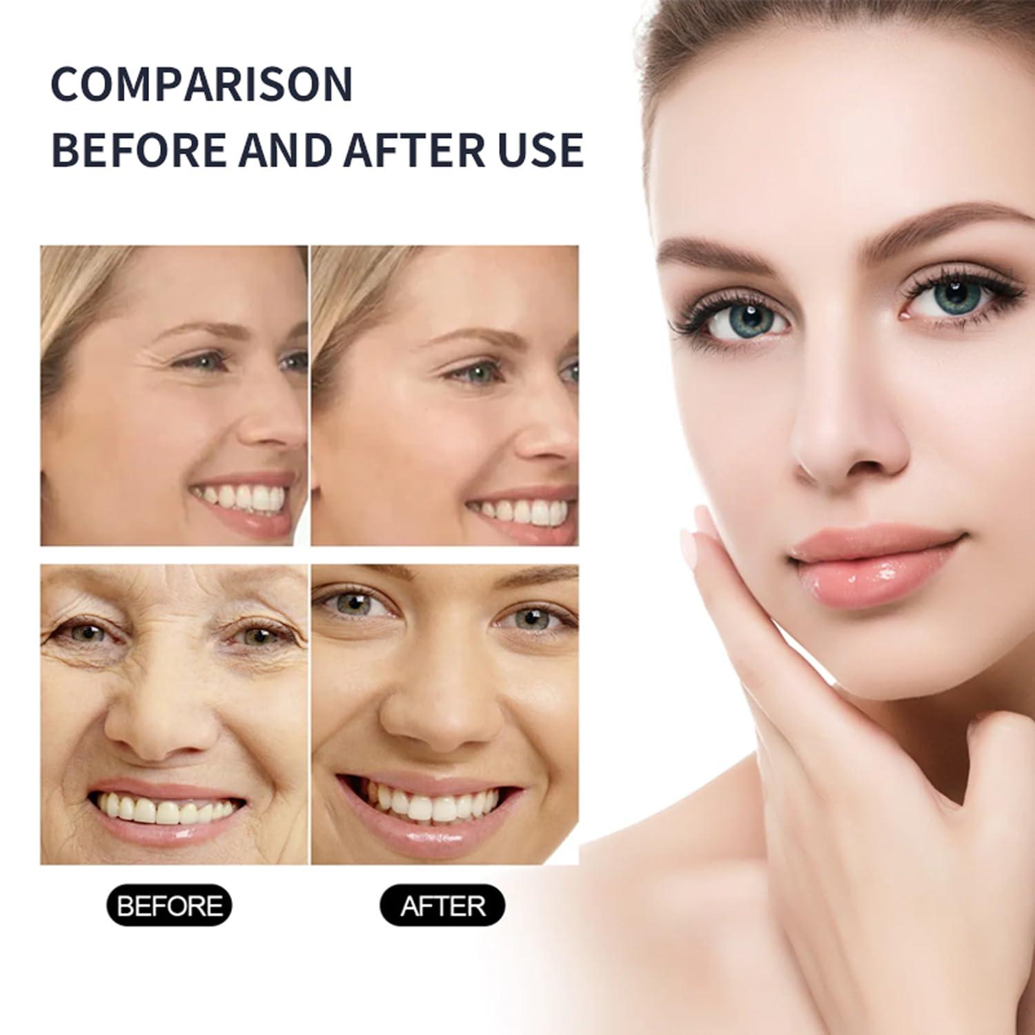 Deep Collagen Anti Wrinkle Lifting Face Mask - Collagen Overnight Face Mask, Bio-Collagen Real Deep Mask, Hydrating Overnight Collagen Face Mask for Lifting, Firming and Moisturizing (5pcs/1 Box).