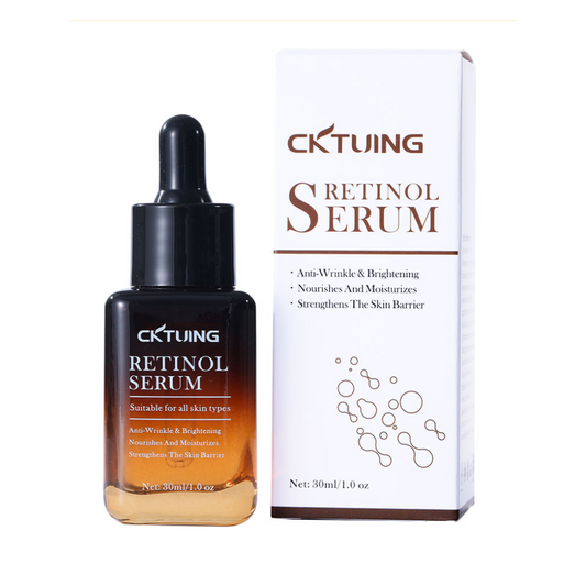 CKTUING Retinol Serum for Face – Anti-Aging Serum with Retinol, Hyaluronic Acid, and Vitamin E for a More Youthful Feel – Anti Aging Retinol Serum for Skin Repair, Fine Line & Wrinkles 1 fl oz