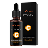 CKTUING Vitamin C Serum for Face & Neck – Brightening & Anti-Aging Serum for Dark Spots, Freckles, Wrinkles, Fine Lines – Hydrating Skin Care, 30ml