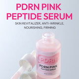 CKTUING PDRN Pink Peptide Serum – Korean Anti-Wrinkle Facial Essence with Vegan Salmon DNA PDRN, Vitamin B12, Collagen, Niacinamide & Hyaluronic Acid – Hydrating, Firming & Radiance Booster for All Skin Types, 1.01 fl oz (30ml)