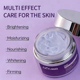 CKTUING NAD+ PDRN Peptides Face Cream – Boosting Glow & Firming Essence Moisturizer with Salmon DNA PDRN, Retinol, Collagen, Ceramides & Vitamin C – Anti-Wrinkle Facial Moisturizer for All Skin Types, 1.76 oz (50g)