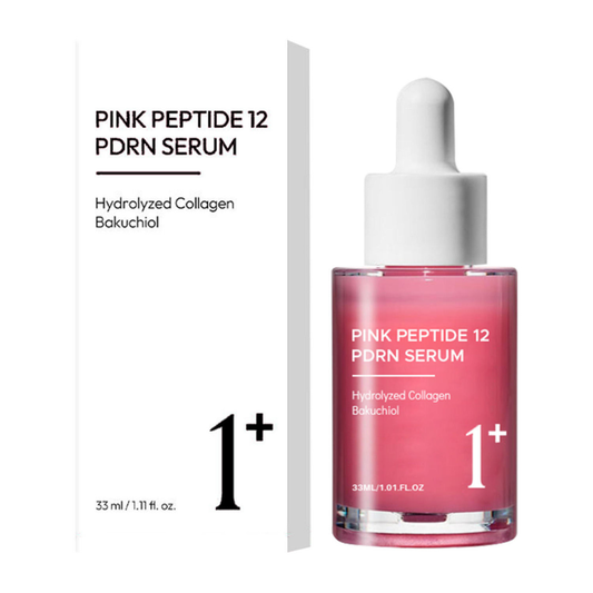 CKTUING PDRN Pink Peptide 12 Salmon DNA Serum – Firming & Hydrating Face Serum with Niacinamide, Collagen & Hyaluronic Acid | Brightening, Dark Spot Care & Skin Elasticity Support (30ml)