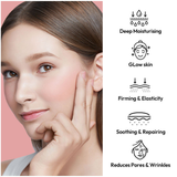 CKTUING PDRN Pink Vita Coating Sheet Mask 5EA - Korean sheet mask for glass skin - Luxurious Home care Mask for Hydration, Lifting, Firming, and Balanced Skin, Korean Skin Care (5pcs/1 Box)