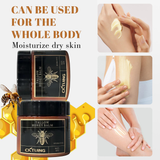 CKTUING Organic Tallow Honey Balm for Nourishing Face and Body Cream,100% Grass-Fed Beef Tallow Body Butter For Dry Skin Moisturizing With Honey, Calendula For Sensitive Skin Repair -60G(2.16Oz)