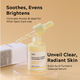 CKTUING Kojic Acid & Turmeric Serum with Niacinamide - 30ml Advanced Dark Spot Corrector for Face – Brightening & Clarifying Face Serum for Hyperpigmentation, Melasma & Acne Scars