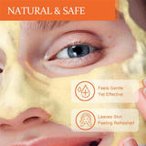 CKTUING Turmeric Kojic Acid Facial Cleanser, Brightening Foaming Face Wash with Soft Massage Heads, Kojic Acid Cleanser Exfoliating, Turmeric Cleansing for Dark Spots 4.23 oz