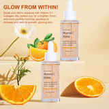 CKTUING Deep Collagen Hydrating Serum 50ml – Vitamin C & PDRN Salmon DNA Face Serum with Hyaluronic Acid, Niacinamide & Snail Secretion | Brightening, Firming & Moisturizing Skin Care