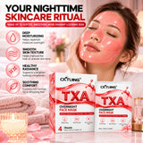 CKTUING Overnight Hydrogel Face Mask with Niacinamide, Hyaluronic Acid, Vitamin C, TXA & Collagen — 4 Sheets