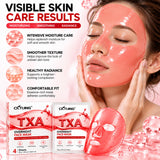 CKTUING Overnight Hydrogel Face Mask with Niacinamide, Hyaluronic Acid, Vitamin C, TXA & Collagen — 4 Sheets