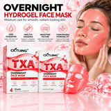 CKTUING Overnight Hydrogel Face Mask with Niacinamide, Hyaluronic Acid, Vitamin C, TXA & Collagen — 4 Sheets