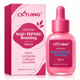 CKTUING NAD+ Peptide Boosting Face Serum with Copper Tripeptide-1, Niacinamide & Hyaluronic Acid – 30ml