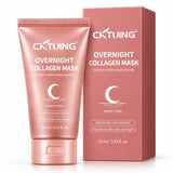 CKTUING Collagen Night Wrapping Mask, Hydrating Overnight Peel-Off Face Mask, 75 ml
