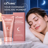 CKTUING Collagen Night Wrapping Mask, Hydrating Overnight Peel-Off Face Mask, 75 ml