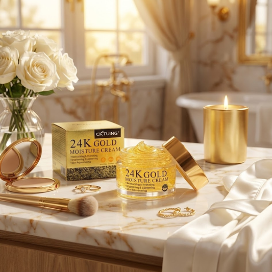 Luxury Meets Results: Why CKTUING 24K Gold Collagen Face Cream Belongs in Your Daily Skincare Routine