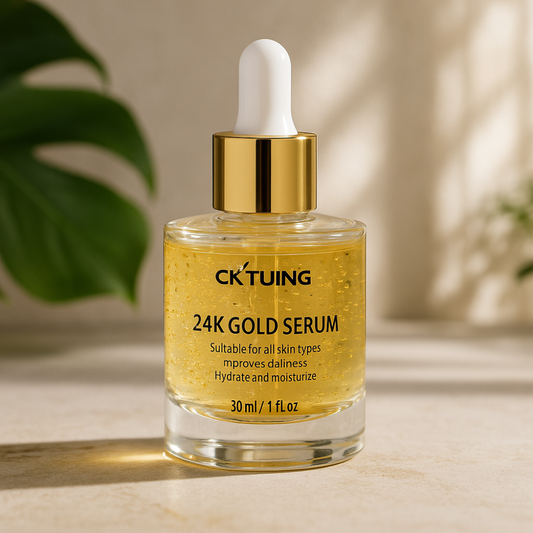 Unlock Radiant, Youthful Skin with CKTUING 24K Gold Serum — Your Glow, Elevated