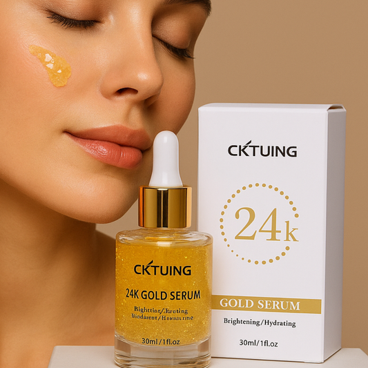 The Golden Secret: Why CKTUING 24K Gold Serum is the Anti-Aging Luxury Your Skin Needs