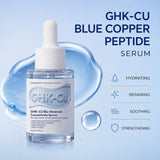 CKTUING GHK-Cu Bio-Renewal Concentrate Serum – Blue Copper Peptide Face Serum with Niacinamide, Hyaluronic Acid, AHA & Retinol – Anti-Wrinkle, Pore Minimizer & Hydrating Facial Essence for All Skin Types, 1 fl oz (30ml)