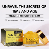 CKTUING 24K Gold & Collagen Face Moisturizing Cream- Anti-Aging Face Cream for Hydrating & Skin Rejuvenating- Korean Skincare - All Skin Type 1.69 fl oz