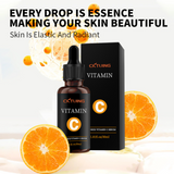 CKTUING Vitamin C Serum for Face & Neck – Brightening & Anti-Aging Serum for Dark Spots, Freckles, Wrinkles, Fine Lines – Hydrating Skin Care, 30ml