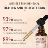 CKTUING Caffeine Retinol Serum for Dark Circles, Puffiness & Wrinkles | Natural Niacinamide, Hyaluronic Acid & Peptides | Anti-Aging Face, Eye & Body Whitening Skin Care | 30ml