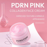 CKTUING PDRN Pink Collagen Face Cream – Korean Anti-Wrinkle Facial Moisturizer with Vegan Salmon DNA Peptides, Niacinamide, Hyaluronic Acid & Retinol – Firming, Brightening & Hydrating Daily Moisturiser for All Skin Types, 1.7 fl oz (50g)