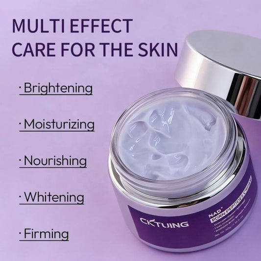 CKTUING NAD+ PDRN Peptides Face Cream – Boosting Glow & Firming Essence Moisturizer with Salmon DNA PDRN, Retinol, Collagen, Ceramides & Vitamin C – Anti-Wrinkle Facial Moisturizer for All Skin Types, 1.76 oz (50g)