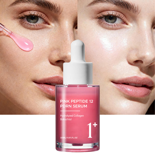 CKTUING PDRN Pink Peptide 12 Salmon DNA Serum – Firming & Hydrating Face Serum with Niacinamide, Collagen & Hyaluronic Acid | Brightening, Dark Spot Care & Skin Elasticity Support (30ml)