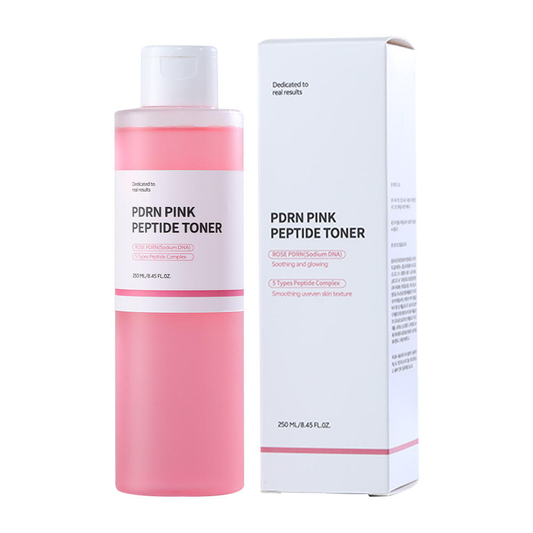 CKTUING PDRN Pink Peptide Toner | Pink Glow Toner with Rose PDRN, Salmon PDRN & Niacinamide | Skin Boosting, Soothing, Calming, Uneven Skin Tone & Pore Care | K-Beauty Moisturizer (8.45 fl. oz.)