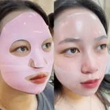 CKTUING PDRN Pink Vita Coating Sheet Mask 5EA - Korean sheet mask for glass skin - Luxurious Home care Mask for Hydration, Lifting, Firming, and Balanced Skin, Korean Skin Care (5pcs/1 Box)