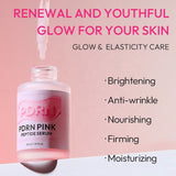 CKTUING PDRN Pink Peptide Serum – Korean Anti-Wrinkle Facial Essence with Vegan Salmon DNA PDRN, Vitamin B12, Collagen, Niacinamide & Hyaluronic Acid – Hydrating, Firming & Radiance Booster for All Skin Types, 1.01 fl oz (30ml)