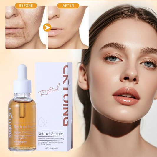 CKTUING Renewing Retinol Serum for Face - Advanced Anti-Aging Serum for Dark Circles, Wrinkles & Fine Lines - 1 Fl Oz