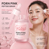 CKTUING PDRN Pink Peptide Serum – Korean Anti-Wrinkle Facial Essence with Vegan Salmon DNA PDRN, Vitamin B12, Collagen, Niacinamide & Hyaluronic Acid – Hydrating, Firming & Radiance Booster for All Skin Types, 1.01 fl oz (30ml)