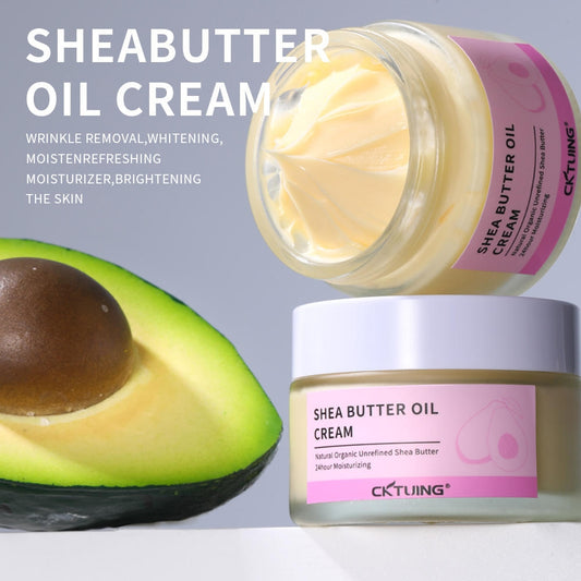 CKTUING Foot & Skin Moisturizer Cream for Dry, Cracked Heels - Natural Shea Butter & Cocoa Oil Repair Lotion with Vitamin C, Hyaluronic Acid - Anti-Aging, Whitening, Hydrating Treatment for for All Skin Types