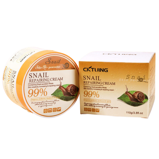 CKTUING Snail 96 Mucin Repairing Moisturizing Whitening Cream - 110g Brightening & Anti-Aging Face Cream | Deep Nourishment for Dark Spots, Pigmentation & Dull Skin