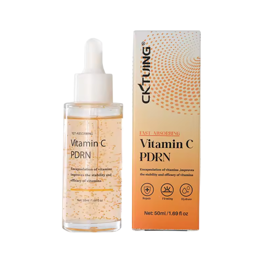 CKTUING Deep Collagen Hydrating Serum 50ml – Vitamin C & PDRN Salmon DNA Face Serum with Hyaluronic Acid, Niacinamide & Snail Secretion | Brightening, Firming & Moisturizing Skin Care