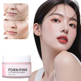 CKTUING PDRN Pink Collagen Face Cream – Korean Anti-Wrinkle Facial Moisturizer with Vegan Salmon DNA Peptides, Niacinamide, Hyaluronic Acid & Retinol – Firming, Brightening & Hydrating Daily Moisturiser for All Skin Types, 1.7 fl oz (50g)