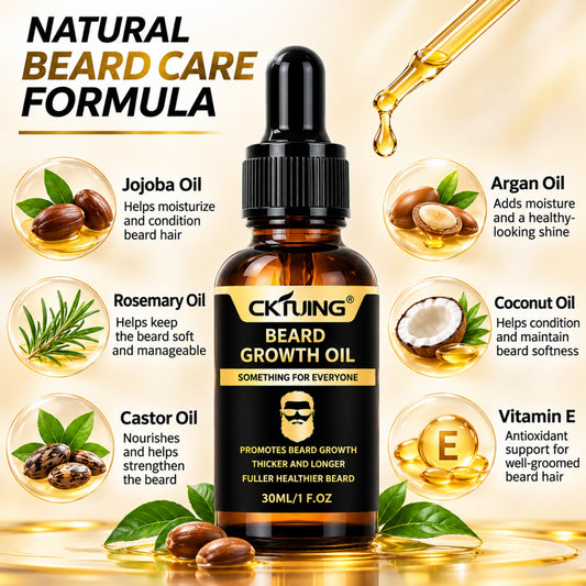 CKTUING Beard Oil for Men – Daily Conditioning & Grooming Oil, 30 mL