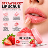 CKTUING Strawberry Lip Scrub – Gentle Exfoliating Lip Care for Soft, Smooth Lips – 20 g / 0.71 oz